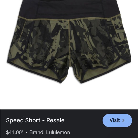- Camo Speed Up Shorts - Picture 3 of 3